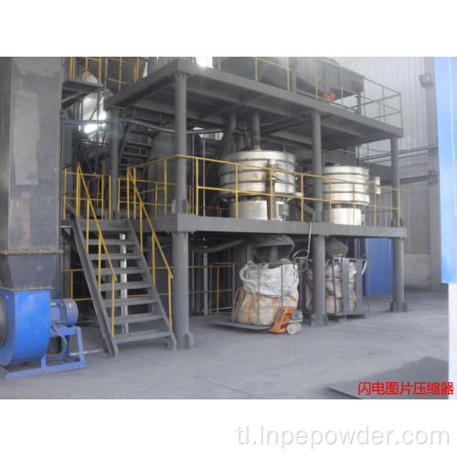 Silicon metal jet mill